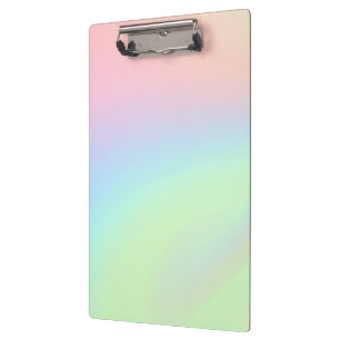 Porte-bloc Arc-en-ciel pastel de couleur