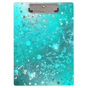 Porte-bloc Arrière - plan à huile Turquoise de la menthe