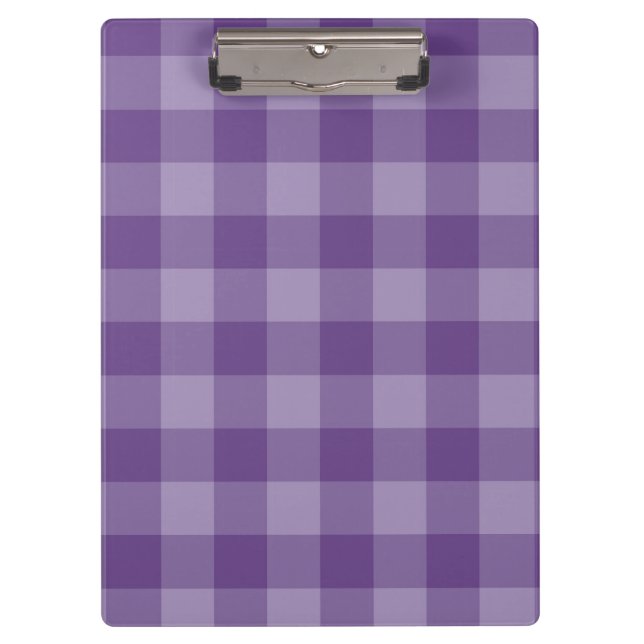 Porte-bloc Arrière - plan checkered violet (Devant)