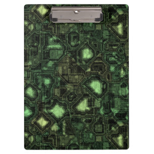 Porte-bloc Arrière - plan de circuit d'ordinateur