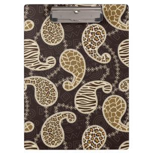 Porte-bloc Arrière - plan de style de Paisley