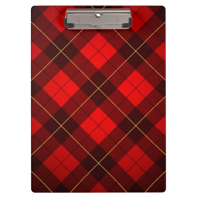 Porte-bloc Arrière - plan de tartan de Wallace (Devant)