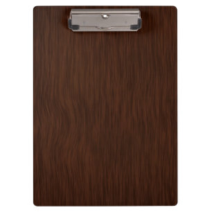 Porte-bloc Arrière - plan en bois foncé