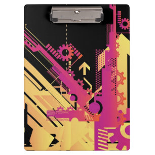 Porte-bloc Arrière - plan tramé technique 7