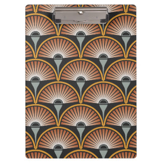Porte-bloc Art Déco Jazz Age Sunset Jukebox