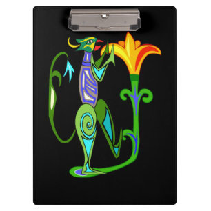 Porte-bloc Art Égyptien Avec Porte - bloc Fleur Lotus