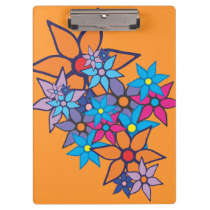 Porte-bloc Art floral Pop Motif N° 2