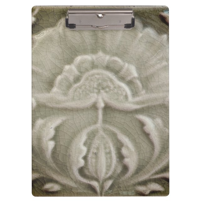 Porte-bloc Art nouveau jugendstil carreaux de fleurs design b (Devant)