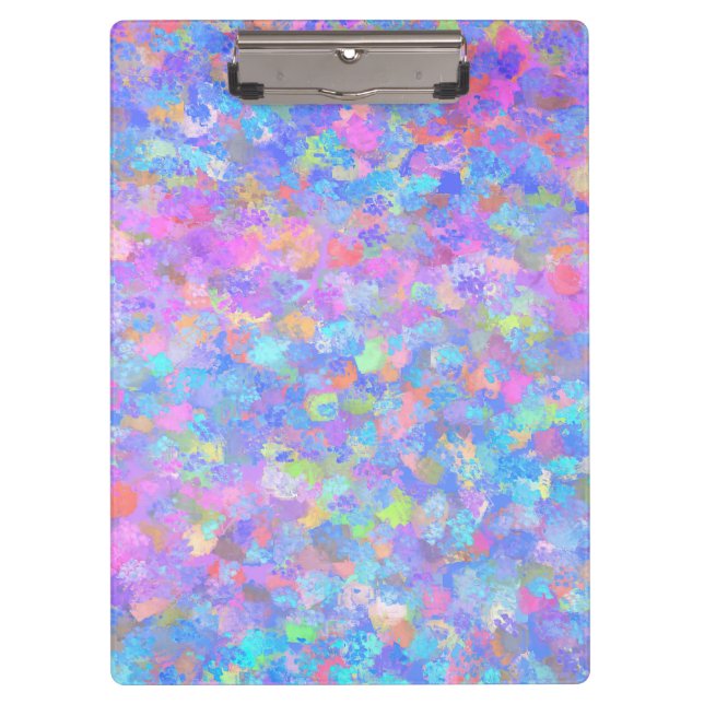 Porte-bloc Art point multicolore (Devant)