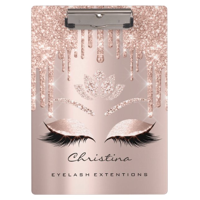 Porte-bloc Artiste maquillage Browser Lashes Spark Diamond Lo (Devant)