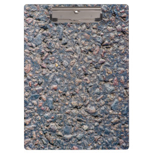 Porte-bloc Asphalte et texture de galets