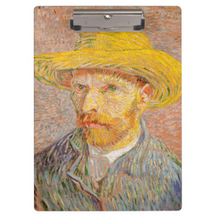 Porte-bloc Autoportrait impressionniste de Vincent Van Gogh