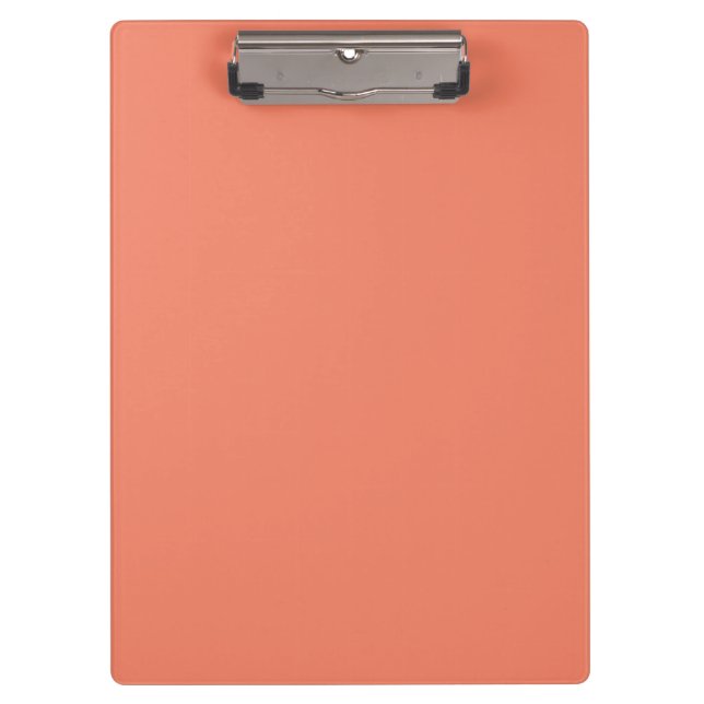 Porte-bloc Autorité Saumon simple® (Devant)