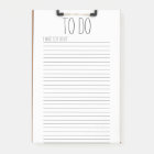 Porte - bloc avec note Post-it® en papier lin