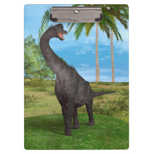 Porte-bloc Aventure de dinosaure à long cou dans la jungle