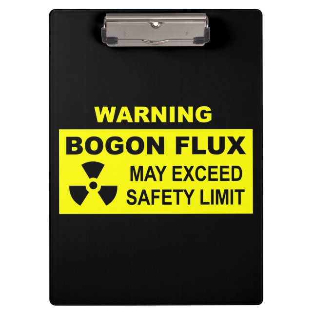 Porte-bloc Avertissement : Flux de Bogon (Devant)