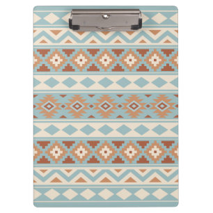 Porte-bloc Aztec Essence Ptn IIIb Blue Cream Terracottas
