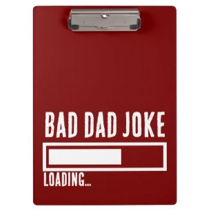 Porte-bloc Bad Papa Plaisanterie Expert TYPOGRAPHIE GRAVE