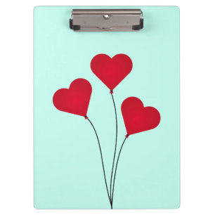 Porte-bloc Ballons Coeur mignon