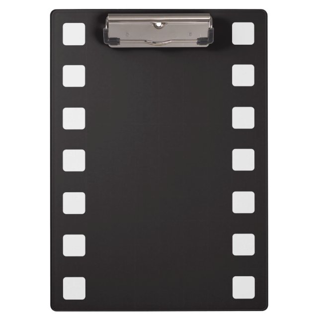 Porte-bloc Bande de film 35mm noir et blanc (Devant)