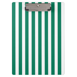 Porte-bloc Bandes de bonbons vert et blanc
