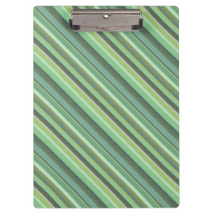 Porte-bloc Bandes diagonales vert olive