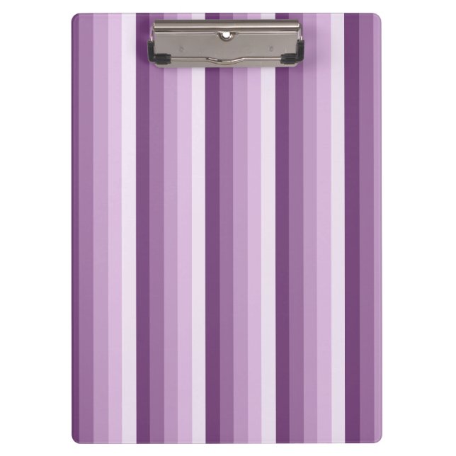 Porte-bloc Bandes d'ombre prune violette (Devant)