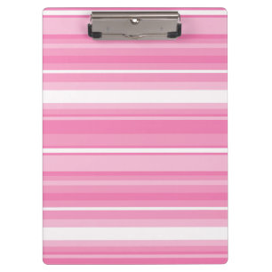 Porte-bloc Bandes roses
