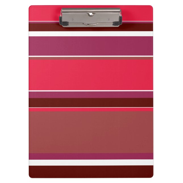 Porte-bloc Bandes rouges (Devant)