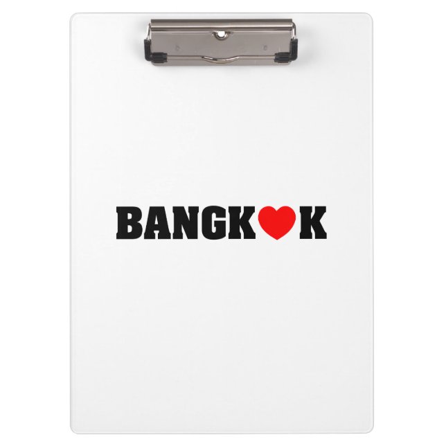 PORTE-BLOC BANGKOK LOVE (Devant)