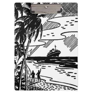 Porte-bloc Bateau de croisière rétro