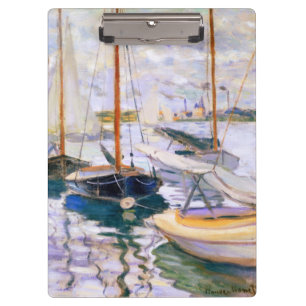 Porte-bloc Bateaux à voile sur la Seine au Petit Claude Monet