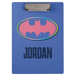 Porte-bloc Batman   Logo Pink Polka Dot