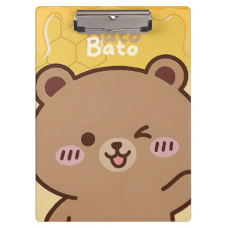 Porte-bloc "Bato Bato" Honey Bear Spiral 