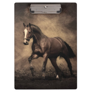 Porte-bloc Beautiful horse throw pillow