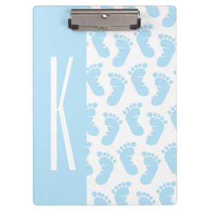 Porte-bloc Bébé bleu, Garçon pieds bébé
