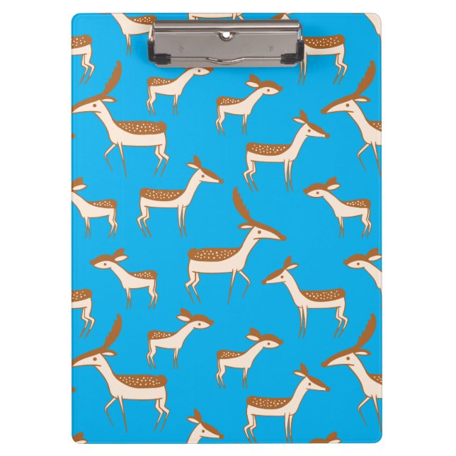 Porte-bloc Bébé mignon cerf et famille (Devant)