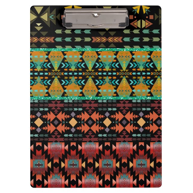 Porte-bloc Belle Motif de couette de style Sud-Ouest (Devant)