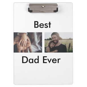 Porte-bloc best dad ever happy fête des pères ajouter votre p