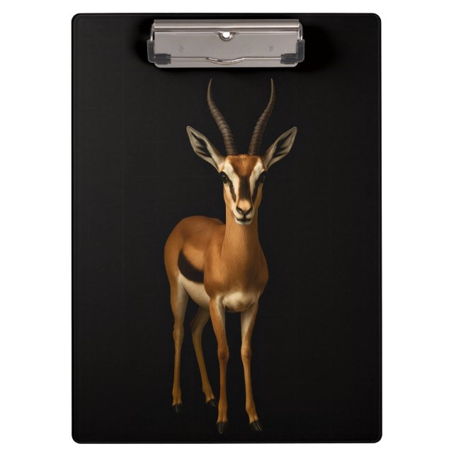 Porte-bloc Black 4 Luxe Clipboard, Elegant Gazella (Devant)