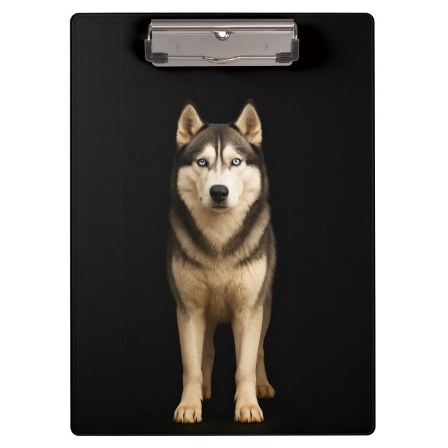 Porte-bloc Black 4 Luxe Clipboard, Icy Elite Husky (Devant)