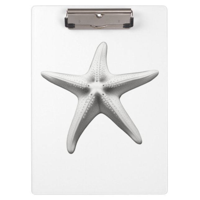 Porte-bloc Black and White Starfish (Devant)