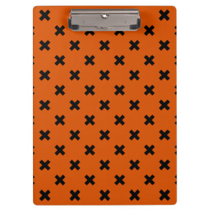 Porte-bloc Black cross stitches