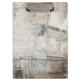 Porte-bloc Blanc et en bronze noirs