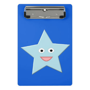 Porte-bloc Bleu clair Star de célébration Mini Porte - bloc