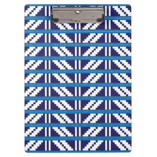 Porte-bloc Bleu et blanc letton Letton Ethnic Folk art