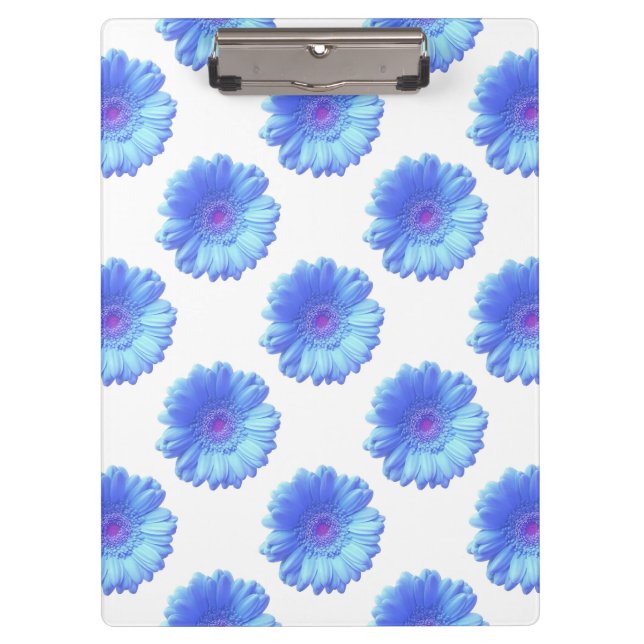 Porte-bloc Bleu marguerite (Devant)