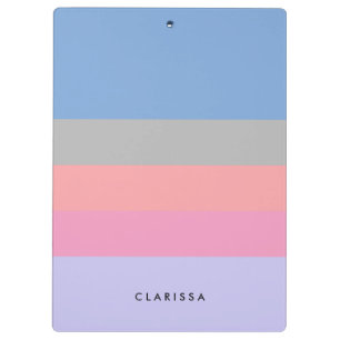 Porte-bloc bloc pourpre bleu gris de corail de couleur de