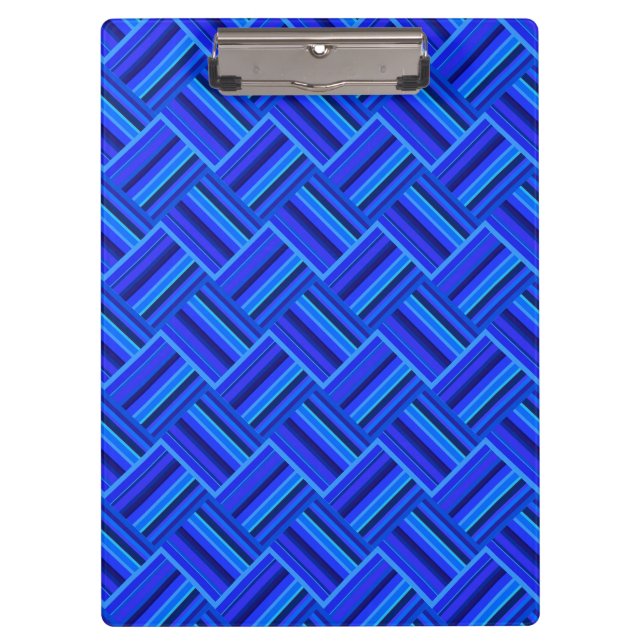 Porte-bloc Blue stripes (Devant)