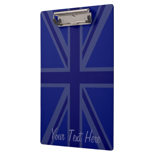 Porte-bloc Blues pour un drapeau britannique Union Jack (Gauche)